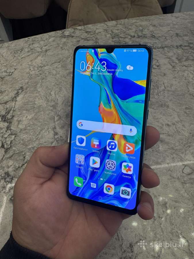 Huawei p30, geros būklės