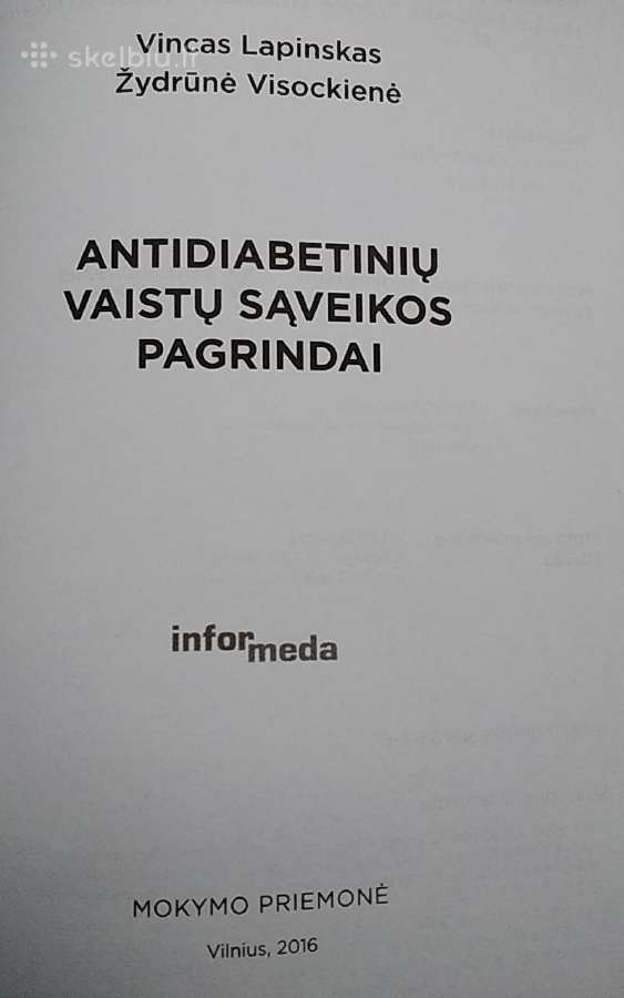 Antidiabetinių vaistų sąveikos pagrindai - nuotraukos Nr. 2