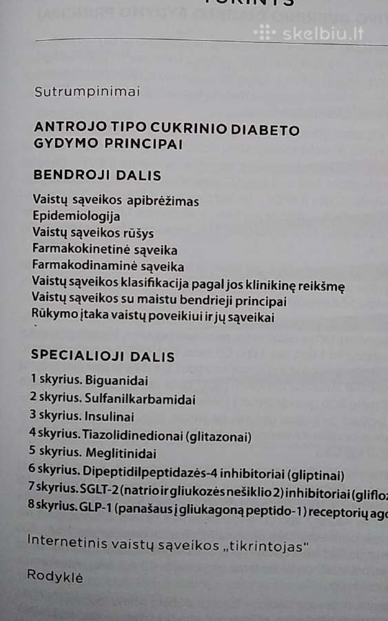 Antidiabetinių vaistų sąveikos pagrindai - nuotraukos Nr. 3