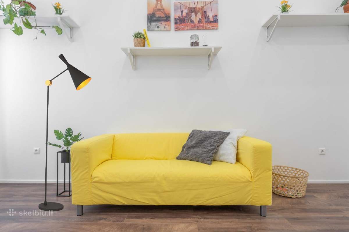 Šiuolaikinis grindų šviestuvas su dviem lempomis - nuotraukos Nr. 7