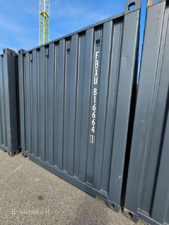 Nauji 6 metrų Jūriniai konteineriai - nuotraukos Nr. 6