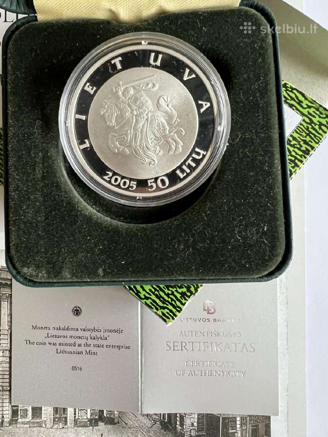 2005m 50 Litu - Vilniaus Didysis Seimas- - nuotraukos Nr. 4