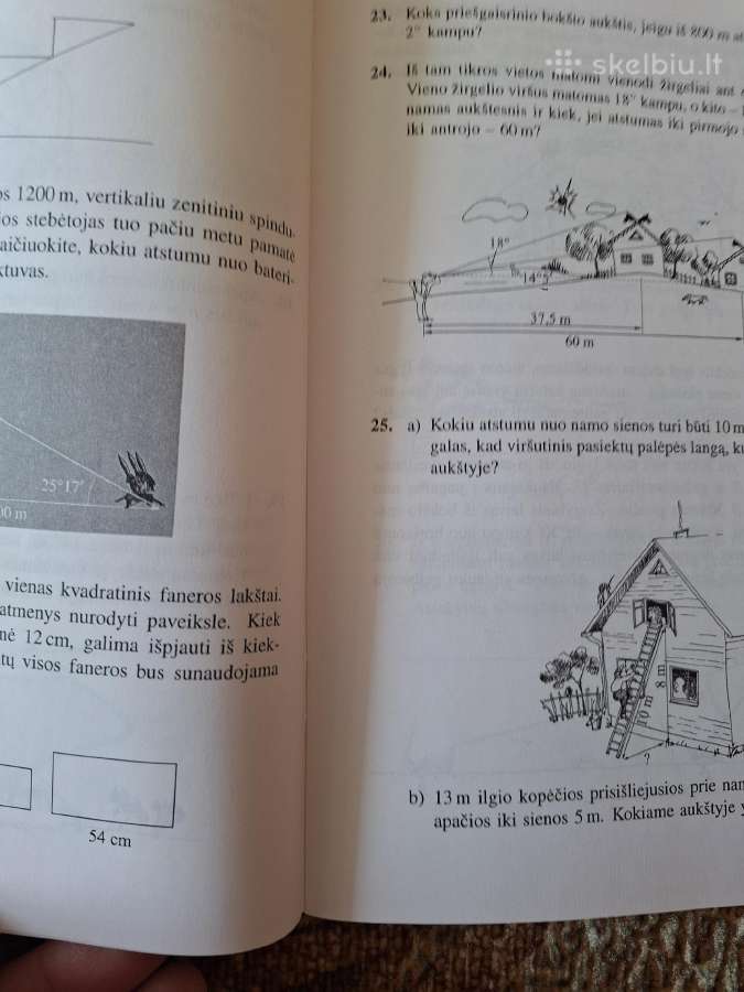 Praktiniai geometrijos uždaviniai. - nuotraukos Nr. 3