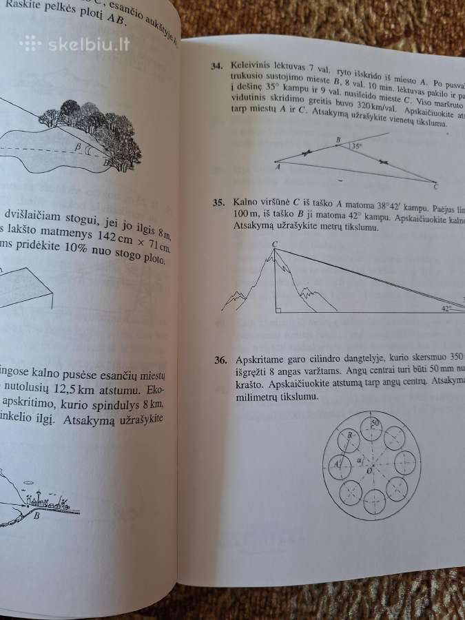 Praktiniai geometrijos uždaviniai. - nuotraukos Nr. 4