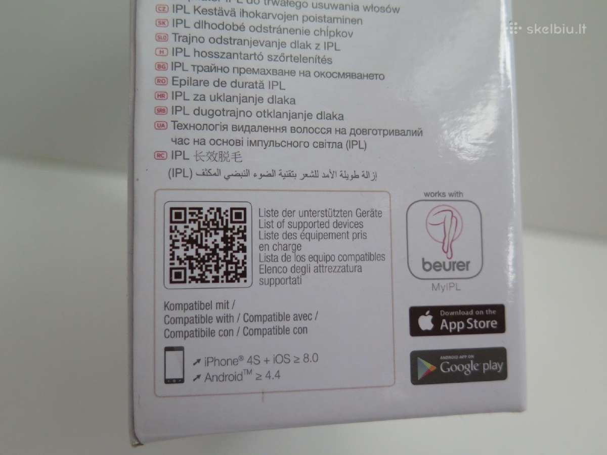 Beurer ipl 6500 Satinskin Pro fotoepiliatorius - nuotraukos Nr. 5