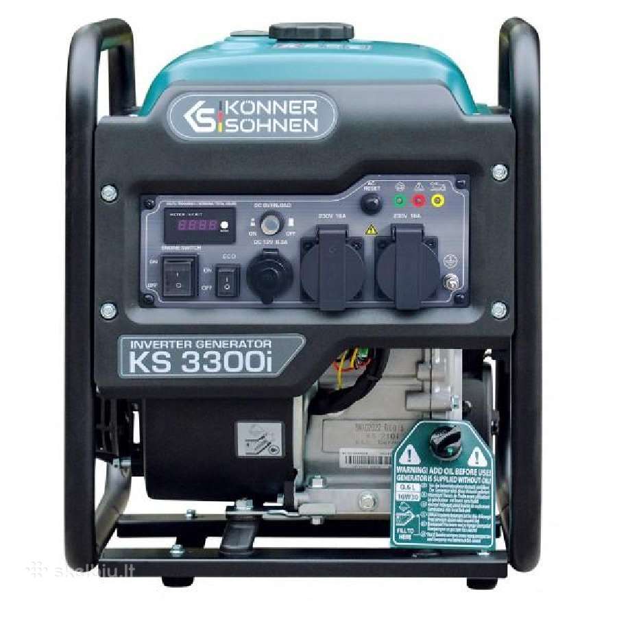 Benzininis inverterinis generatorius Ks 3300i