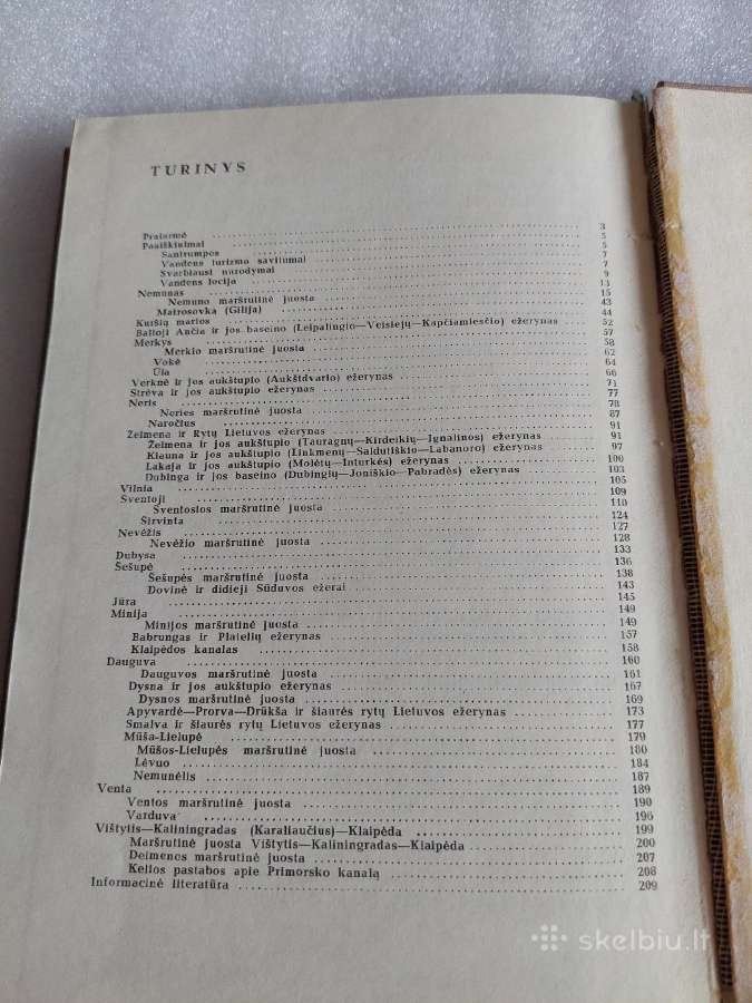 Lietuvos Tsr vandens turistų keliai - nuotraukos Nr. 5