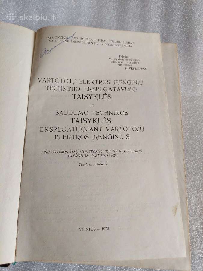 Techn. eksploatavimo ir saugumo techn. taisyklės - nuotraukos Nr. 2