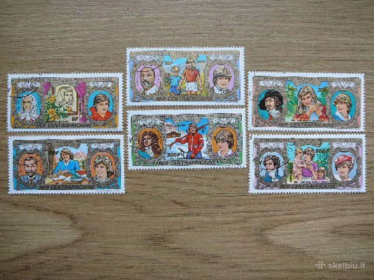Princese Diana Centr. Afrikos Resp. 1981 caf843