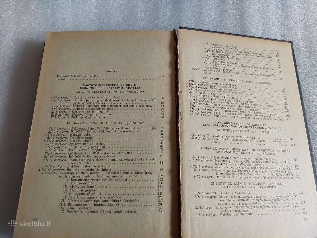 Techn. eksploatavimo ir saugumo techn. taisyklės - nuotraukos Nr. 6