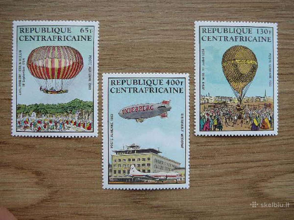 Oro balionai Cepelinai Centr. Afr. Resp. caf473s
