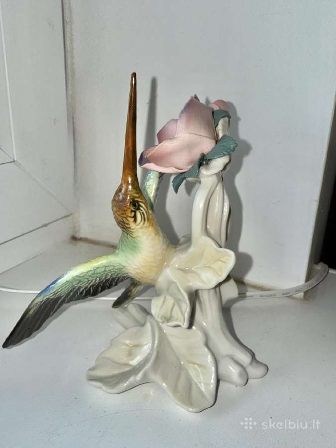 Porceliano statulėlė “kolibris - nuotraukos Nr. 5