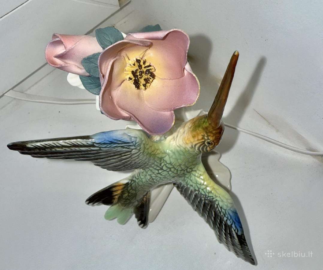 Porceliano statulėlė “kolibris - nuotraukos Nr. 6