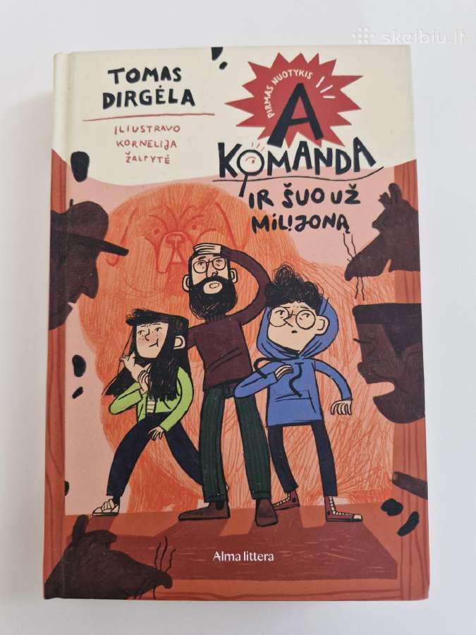 Knygų serija vaikams T.dirgėla A komanda - nuotraukos Nr. 2