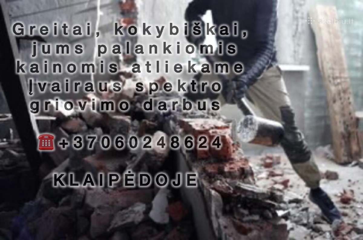 Griovimo Darbai geriausiom kainom ! - nuotraukos Nr. 2