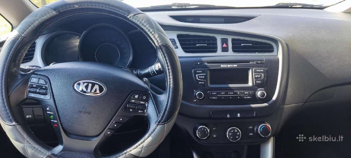 Kia Ceed 2012.12 su Ta 2027.04 automatas dyzelis - nuotraukos Nr. 10