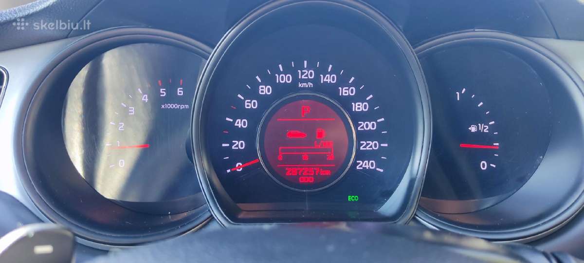 Kia Ceed 2012.12 su Ta 2027.04 automatas dyzelis - nuotraukos Nr. 11
