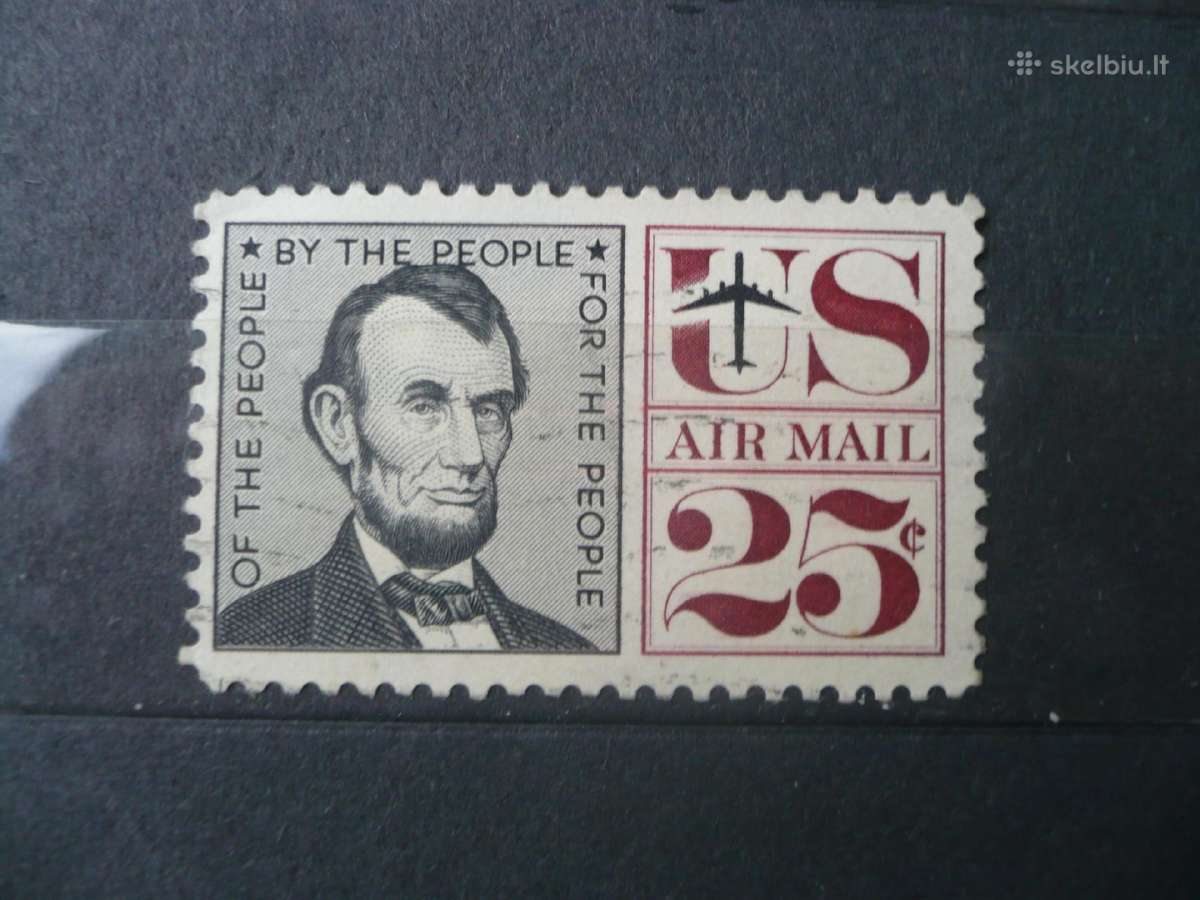 1960 m. Abraomas Linkolnas, „Airmail 1952–1967“