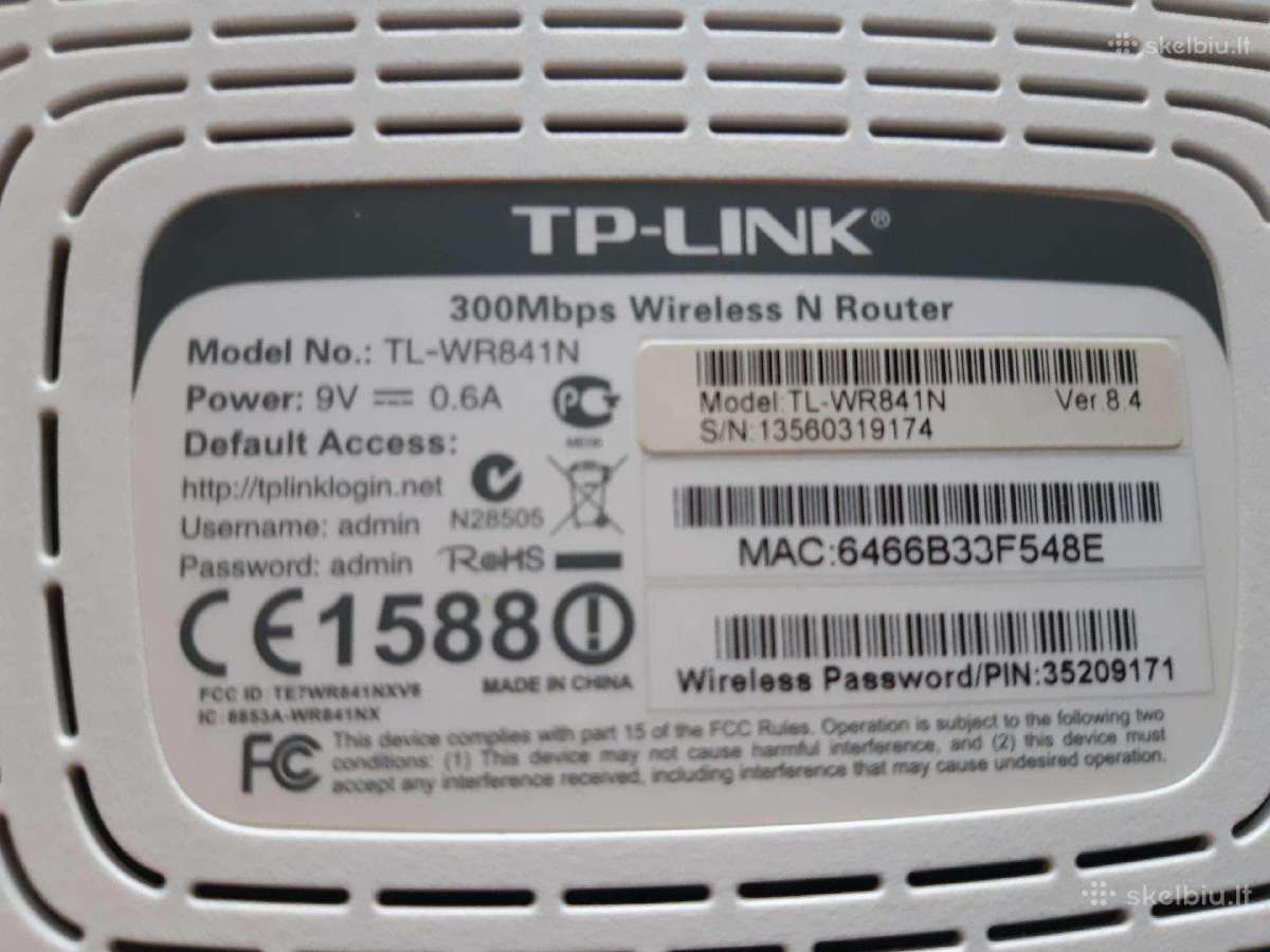 Modemas Tp-link 300mbps, veikiantis,su pakrovėju - nuotraukos Nr. 2