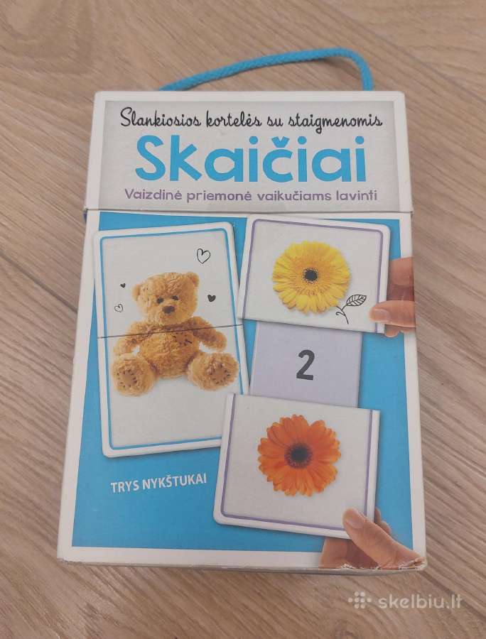 Skaičiai. Slankiosios kortelės su staigmenomis