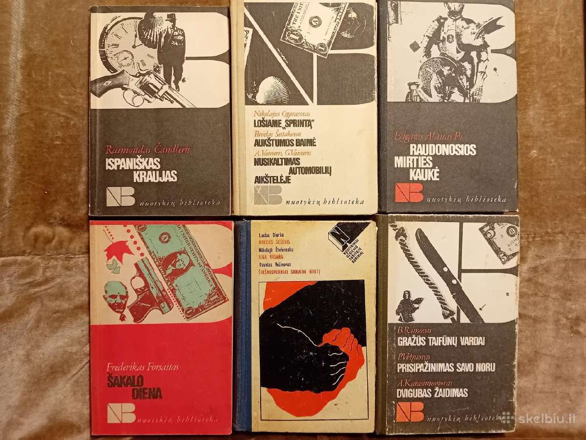 Knygos iš serijos "Nuotykių biblioteka" 6 vnt - nuotraukos Nr. 2