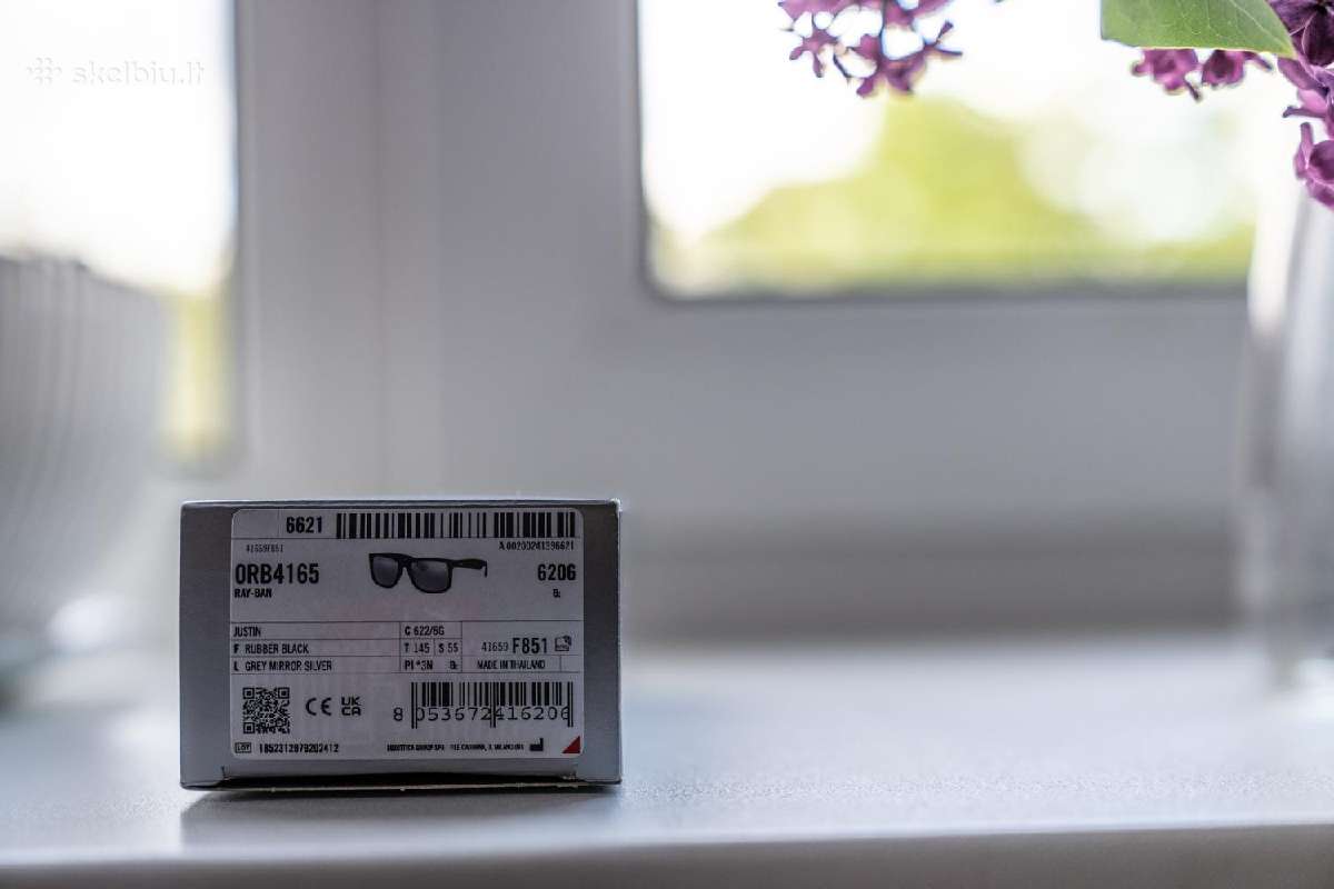 Ray Ban Justin akiniai nuo saulės Ray Ban 4165 - nuotraukos Nr. 3