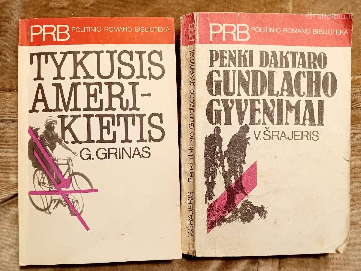 2 knygos iš serijos "Politinio romano biblioteka"