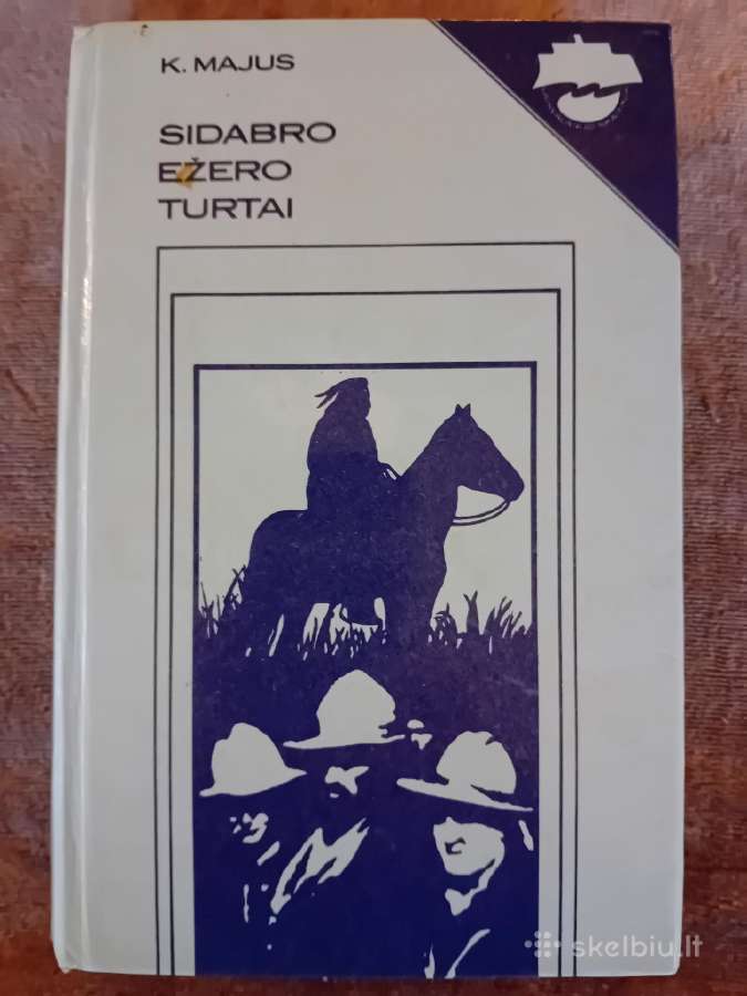 K. Majus "Sidabro ežero turtai" (apie Vinetu)