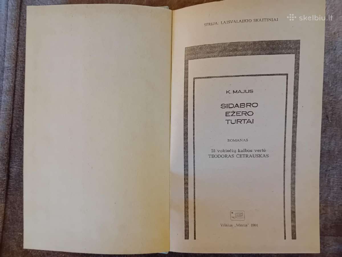 K. Majus "Sidabro ežero turtai" (apie Vinetu) - nuotraukos Nr. 2