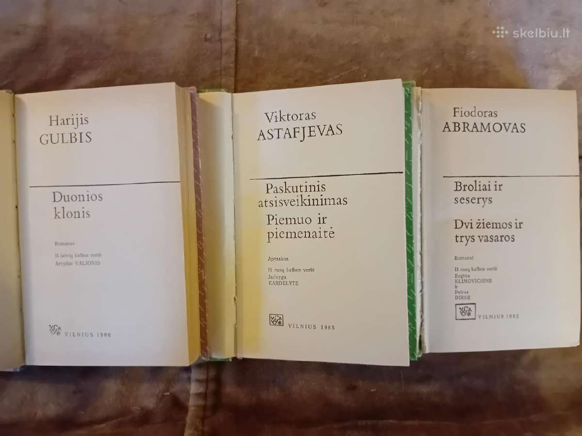 Knygos iš serijos "Žiburiai" 3 vnt - nuotraukos Nr. 2