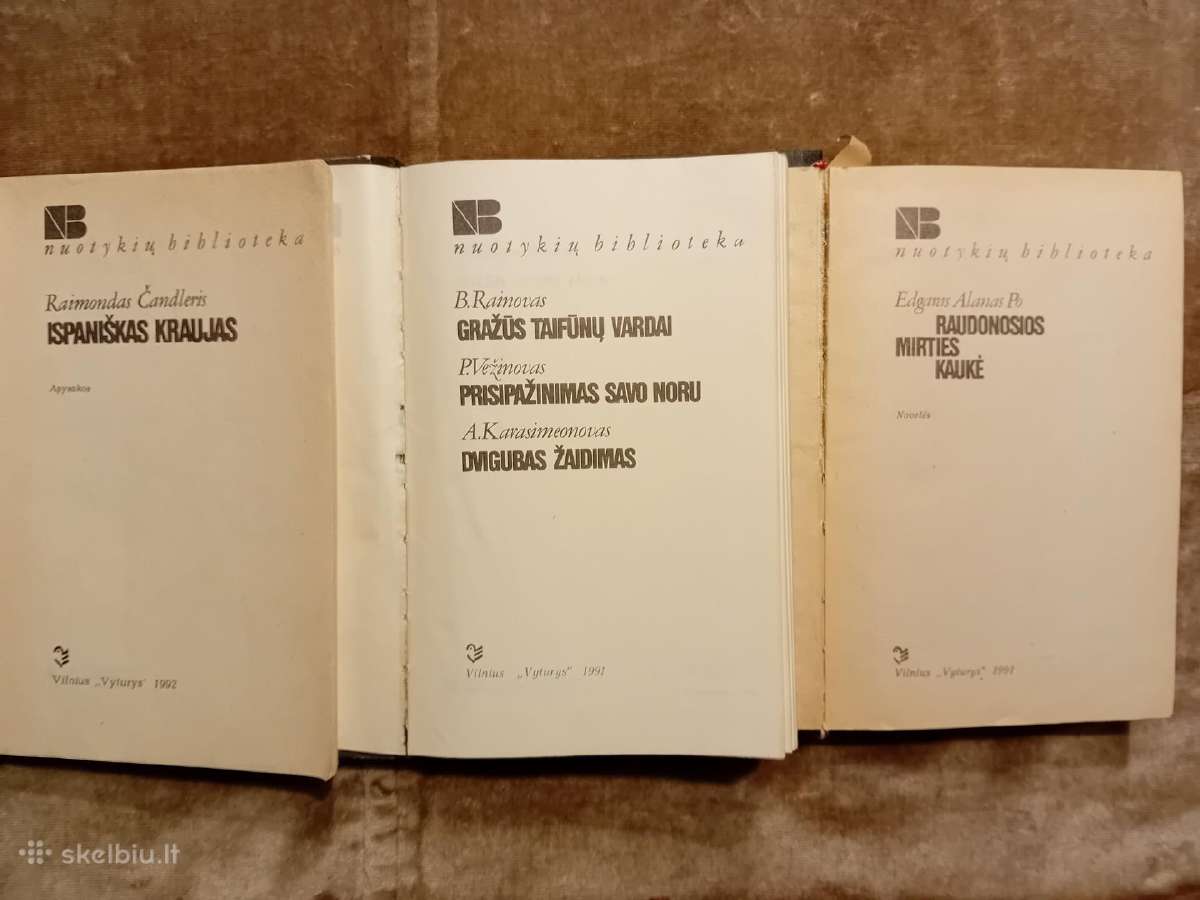 Knygos iš serijos "Nuotykių biblioteka" 3 vnt - nuotraukos Nr. 2