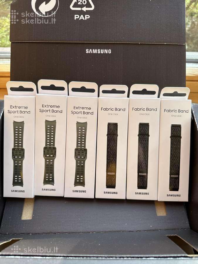 Naujos Samsung Galaxy Watch apyrankes