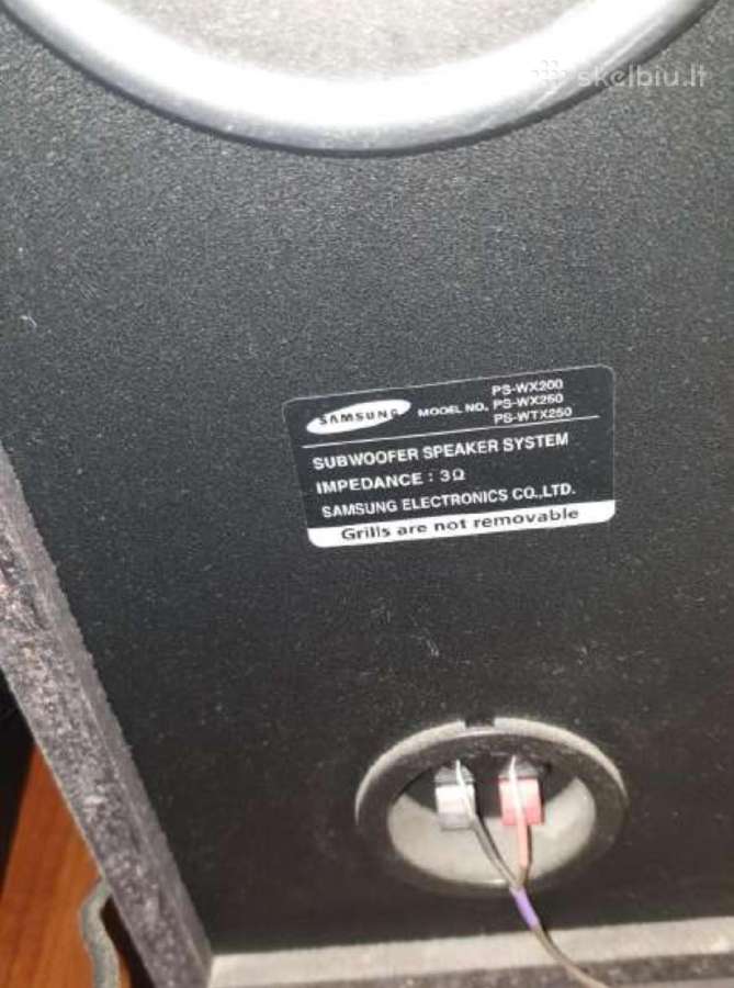 Samsung namu kino sistema - nuotraukos Nr. 5