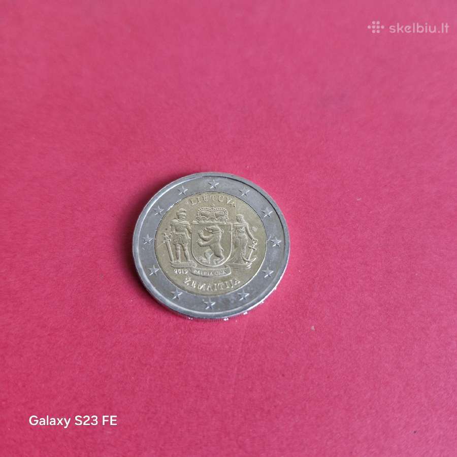 Lietuva 2019 2 euro proginė moneta - Žemaitija