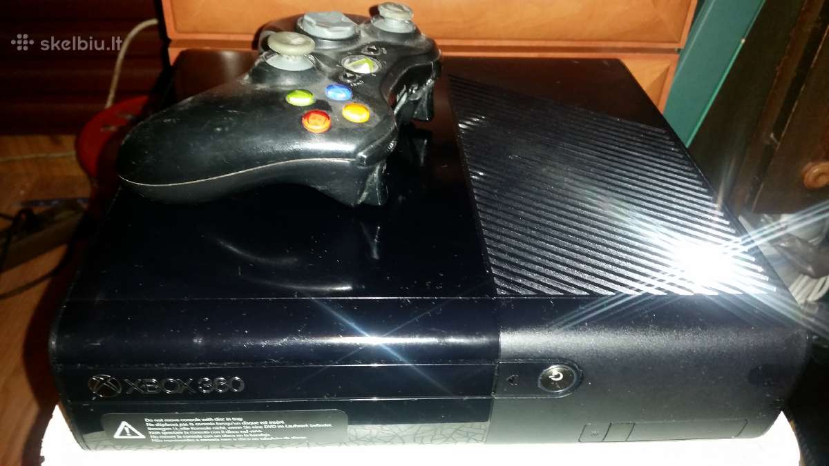 Xbox 360 slim 320hdd Rgh atristas - nuotraukos Nr. 5