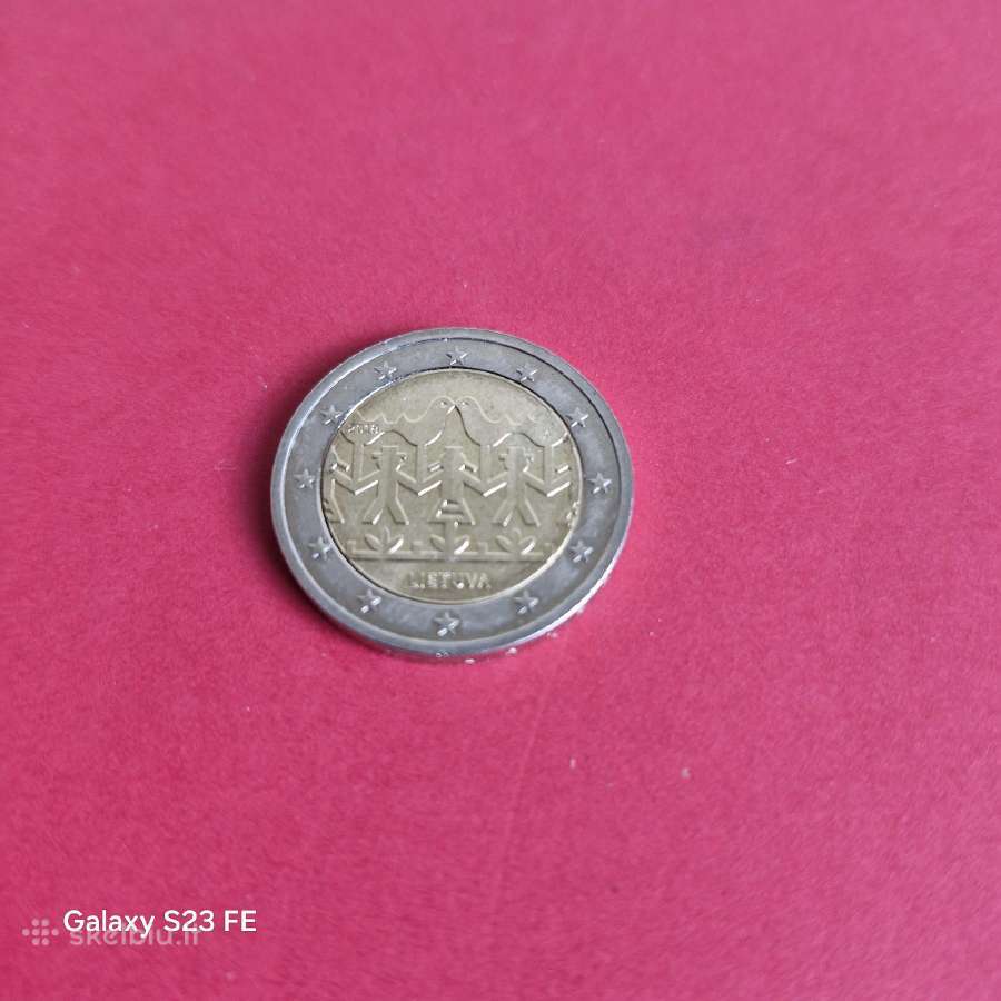 Lietuva 2018 2 euro proginė moneta - Dainų šventė