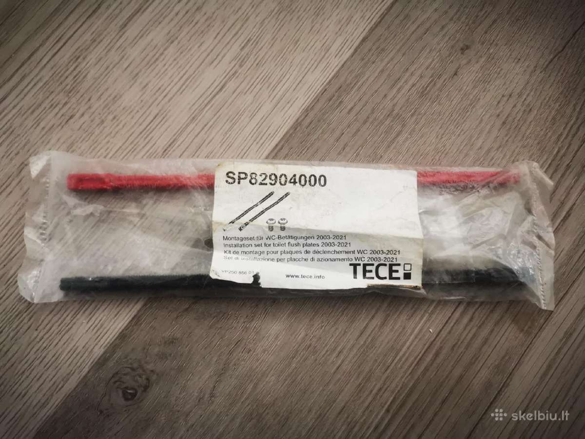 Tece' instaliaciniai varžtai WC nuleidimo mygtukui - nuotraukos Nr. 3