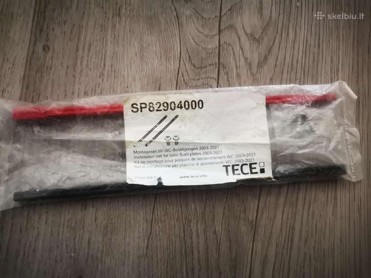 Tece' instaliaciniai varžtai WC nuleidimo mygtukui - nuotraukos Nr. 2