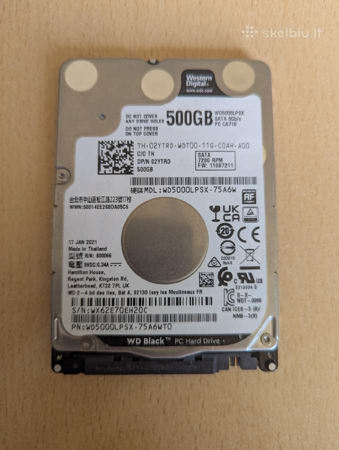 Wd Black HDD Hard Disk