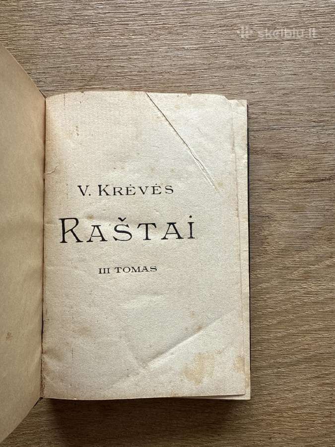 Raštai III tomas. Šiaudinėj Pastogėj II dalis - nuotraukos Nr. 2