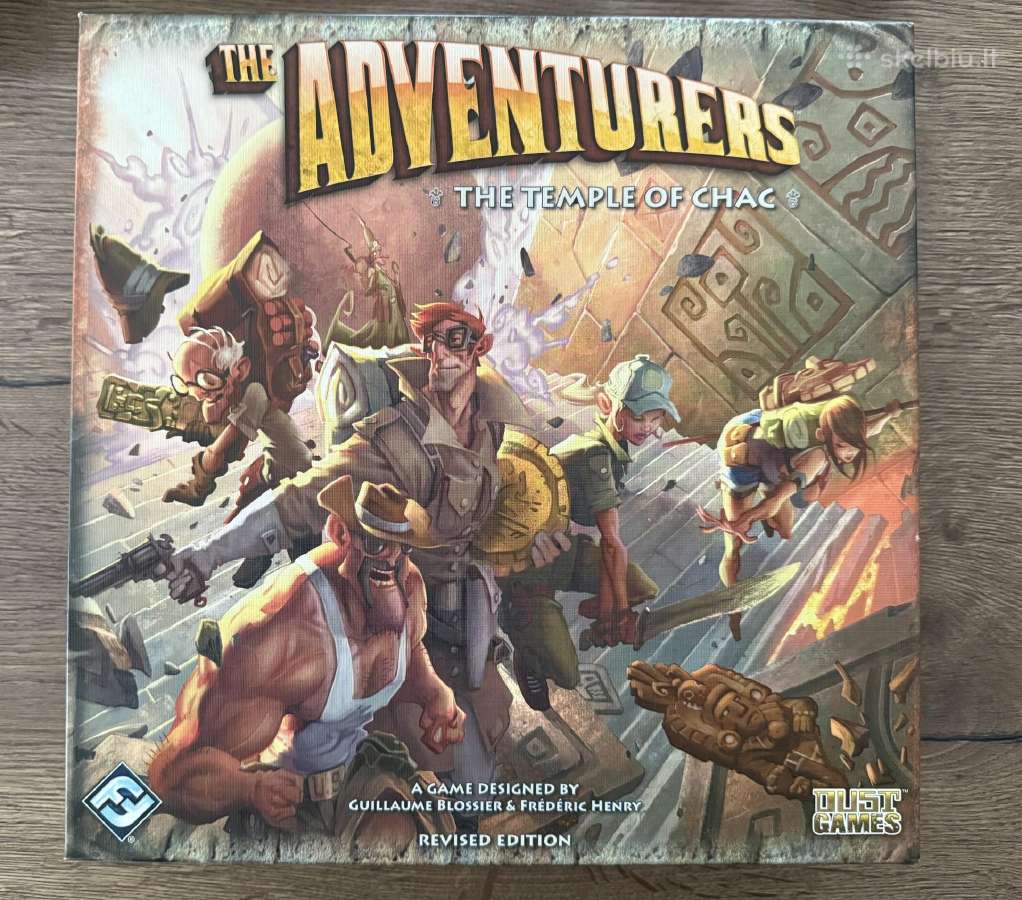 The Adventurers: The Temple of Chac stalo žaidimas
