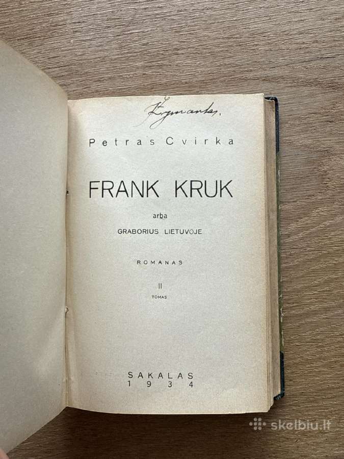 Frank Kruk 1934 m. - nuotraukos Nr. 7