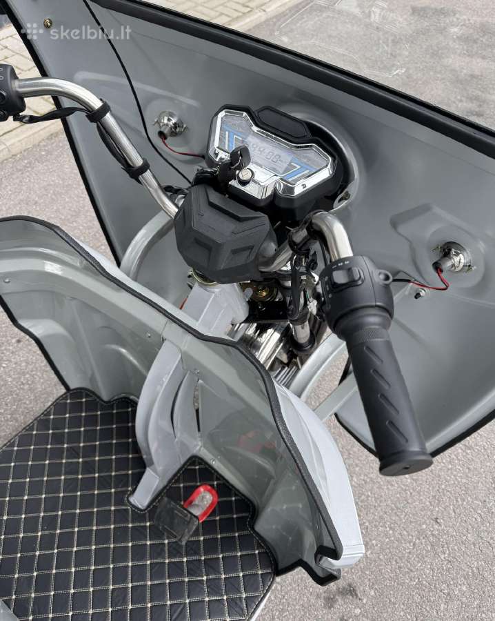 Elektrinis krovininis triratis motoroleris SL-06-s - nuotraukos Nr. 14