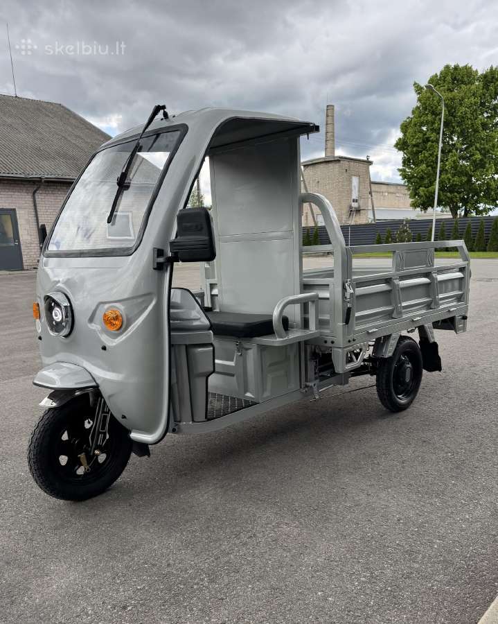 Elektrinis krovininis triratis motoroleris SL-06-s - nuotraukos Nr. 8
