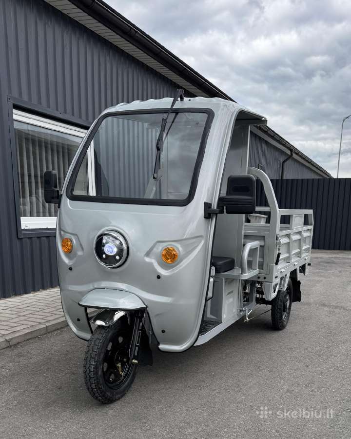 Elektrinis krovininis triratis motoroleris SL-06-s - nuotraukos Nr. 5