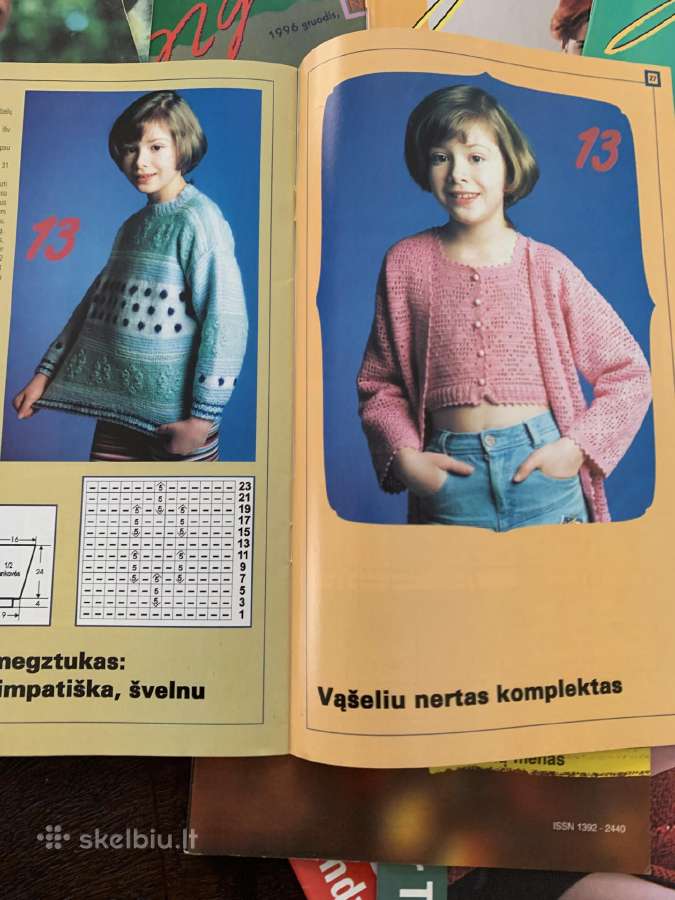 Mezgimo žurnalas Signė, kompl. 12vnt - nuotraukos Nr. 6