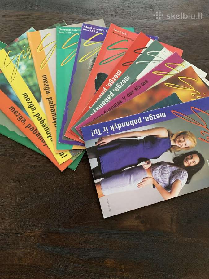 Mezgimo žurnalas Signė, kompl. 12vnt - nuotraukos Nr. 7