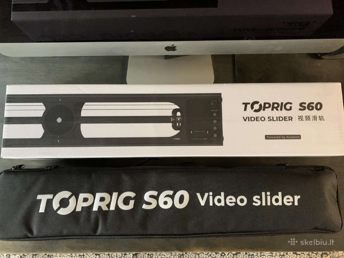 Parduodu Accsoon Toprig-s60 Video Slider