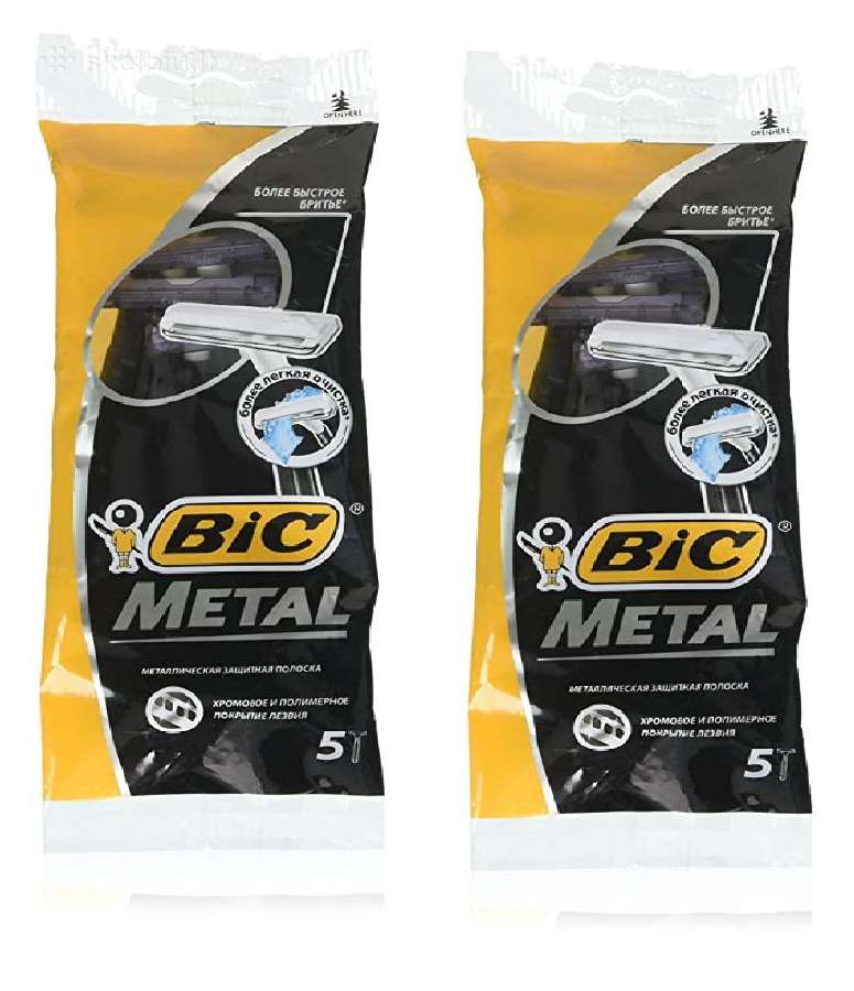 Vienkartinis skustuvas Bic1 Metal, 10 vnt.