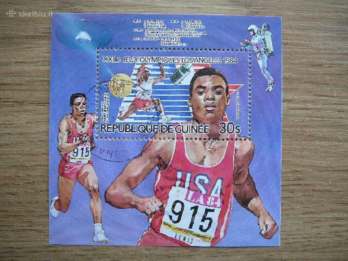 Olimpines - Los Andzelas84 Gvineja 1984 antsp. gn3